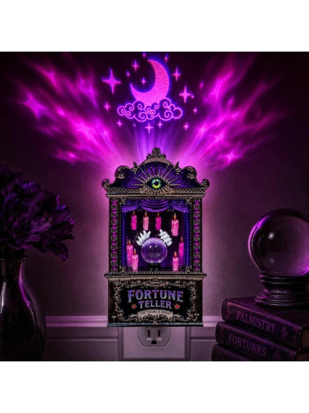 Bath Body Works Fortune Teller Projector Nightlight Wallflowers Plug New Cyrstal